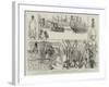 Visit of Colonial Guests to the P and O Company's Fleet, Albert Docks-null-Framed Giclee Print