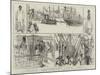 Visit of Colonial Guests to the P and O Company's Fleet, Albert Docks-null-Mounted Giclee Print