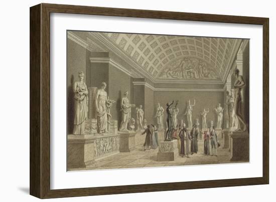 Visit of Foreign Characters in the National Museum-Benjamin Zix-Framed Giclee Print