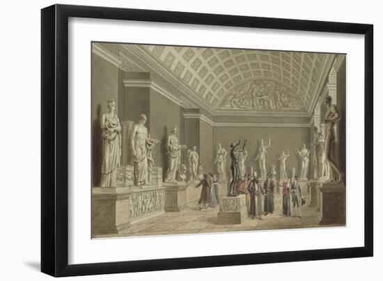 Visit of Foreign Characters in the National Museum-Benjamin Zix-Framed Giclee Print