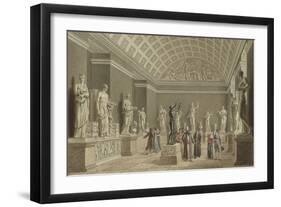 Visit of Foreign Characters in the National Museum-Benjamin Zix-Framed Giclee Print