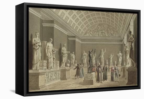 Visit of Foreign Characters in the National Museum-Benjamin Zix-Framed Stretched Canvas