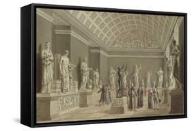 Visit of Foreign Characters in the National Museum-Benjamin Zix-Framed Stretched Canvas
