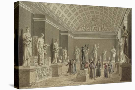 Visit of Foreign Characters in the National Museum-Benjamin Zix-Stretched Canvas