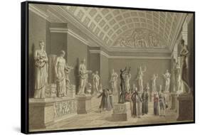 Visit of Foreign Characters in the National Museum-Benjamin Zix-Framed Stretched Canvas