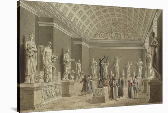 Visit of Foreign Characters in the National Museum-Benjamin Zix-Stretched Canvas