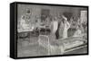 Visit of Franz Joseph of Austria to a Military Hospital in Vienna-Wilhelm Gause-Framed Stretched Canvas