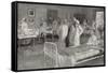 Visit of Franz Joseph of Austria to a Military Hospital in Vienna-Wilhelm Gause-Framed Stretched Canvas