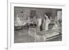 Visit of Franz Joseph of Austria to a Military Hospital in Vienna-Wilhelm Gause-Framed Giclee Print