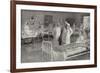 Visit of Franz Joseph of Austria to a Military Hospital in Vienna-Wilhelm Gause-Framed Giclee Print