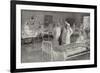 Visit of Franz Joseph of Austria to a Military Hospital in Vienna-Wilhelm Gause-Framed Giclee Print