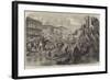 Visit of King Victor Emmanuel to Venice, State Barges of the Deputations of the Venetian Cities-null-Framed Giclee Print