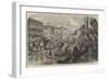 Visit of King Victor Emmanuel to Venice, State Barges of the Deputations of the Venetian Cities-null-Framed Giclee Print