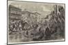 Visit of King Victor Emmanuel to Venice, State Barges of the Deputations of the Venetian Cities-null-Mounted Giclee Print