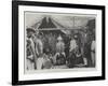 Visit of Lady Northcote to the Portuguese Health-Camp at Bombay-null-Framed Giclee Print