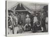 Visit of Lady Northcote to the Portuguese Health-Camp at Bombay-null-Stretched Canvas