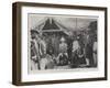 Visit of Lady Northcote to the Portuguese Health-Camp at Bombay-null-Framed Giclee Print