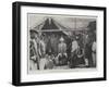 Visit of Lady Northcote to the Portuguese Health-Camp at Bombay-null-Framed Giclee Print