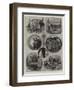 Visit of Military Officers to the Works of the Channel Tunnel-Joseph Nash-Framed Giclee Print