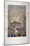 Visit of Napoleon III and the Empress Eugenie of France, Guildhall, City of London, 1855-T Turner-Mounted Giclee Print