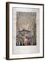 Visit of Napoleon III and the Empress Eugenie of France, Guildhall, City of London, 1855-T Turner-Framed Giclee Print