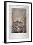 Visit of Napoleon III and the Empress Eugenie of France, Guildhall, City of London, 1855-T Turner-Framed Giclee Print