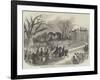 Visit of Prince Albert to Colchester, Arrival of His Royal Highness and Staff at Wivenhoe Park-null-Framed Giclee Print