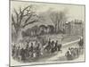 Visit of Prince Albert to Colchester, Arrival of His Royal Highness and Staff at Wivenhoe Park-null-Mounted Giclee Print