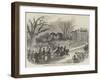 Visit of Prince Albert to Colchester, Arrival of His Royal Highness and Staff at Wivenhoe Park-null-Framed Giclee Print