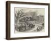 Visit of Prince Albert to Colchester, Arrival of His Royal Highness and Staff at Wivenhoe Park-null-Framed Giclee Print