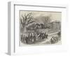 Visit of Prince Albert to Colchester, Arrival of His Royal Highness and Staff at Wivenhoe Park-null-Framed Giclee Print