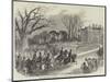 Visit of Prince Albert to Colchester, Arrival of His Royal Highness and Staff at Wivenhoe Park-null-Mounted Giclee Print