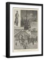 Visit of Prince Albert Victor to Patiala, in the Punjaub, India-null-Framed Giclee Print