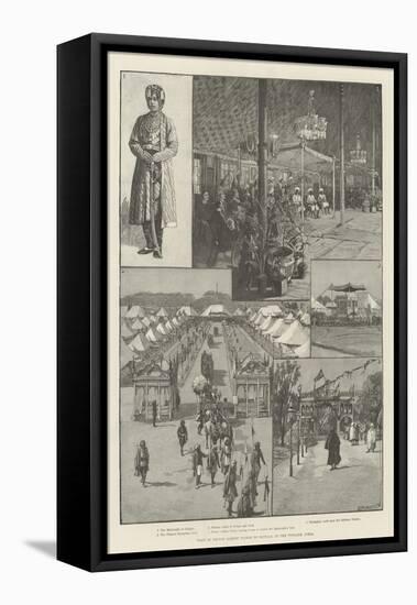 Visit of Prince Albert Victor to Patiala, in the Punjaub, India-null-Framed Stretched Canvas