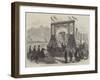 Visit of Prince Arthur to the Teeside Ironworks, Near Middlesborough-null-Framed Giclee Print