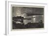 Visit of Prince Leopold to the Isle of Man, Illumination of Douglas Bay-null-Framed Giclee Print