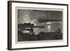 Visit of Prince Leopold to the Isle of Man, Illumination of Douglas Bay-null-Framed Giclee Print