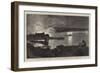 Visit of Prince Leopold to the Isle of Man, Illumination of Douglas Bay-null-Framed Giclee Print