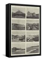 Visit of Queen Victoria to Biarritz, Sketches of the Town and Neighbourhood-null-Framed Stretched Canvas