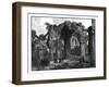 Visit of Queen Victoria to Melrose Abbey, Scotland, Late 19th Century-null-Framed Giclee Print