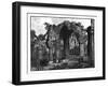 Visit of Queen Victoria to Melrose Abbey, Scotland, Late 19th Century-null-Framed Giclee Print