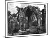 Visit of Queen Victoria to Melrose Abbey, Scotland, Late 19th Century-null-Mounted Giclee Print