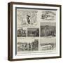 Visit of Sir Hercules Robinson, Governor of Cape Colony, to the Diamond Fields at Kimberley-null-Framed Giclee Print