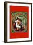 Visit of St. Nicholas-Thomas Nast-Framed Art Print