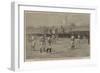 Visit of the American Base-Ball Players to England, their First Game at Liverpool-Alfred Chantrey Corbould-Framed Giclee Print