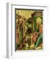 Visit of the Angel, from the Right Wing of the Buxtehude Altar, 1400-10-Master Bertram of Minden-Framed Giclee Print