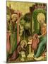 Visit of the Angel, from the Right Wing of the Buxtehude Altar, 1400-10-Master Bertram of Minden-Mounted Giclee Print