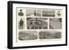 Visit of the Channel Fleet to Norway-null-Framed Giclee Print