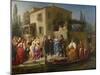Visit of the Doge of Venice to Titian, 1870-71-Robert Antoine Muller-Mounted Giclee Print