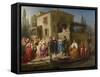 Visit of the Doge of Venice to Titian, 1870-71-Robert Antoine Muller-Framed Stretched Canvas